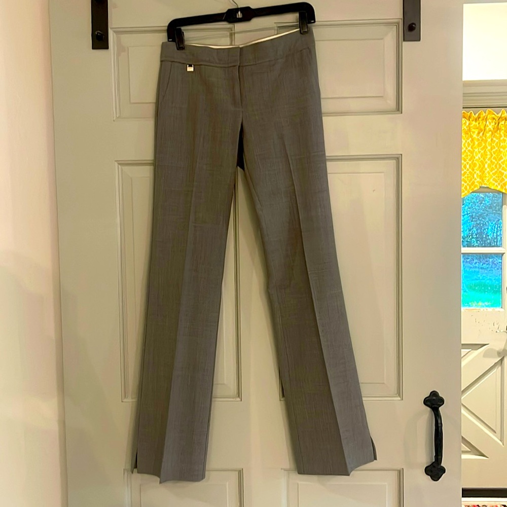 BCBG MaxAzria Gray Suit Pants, Size 2